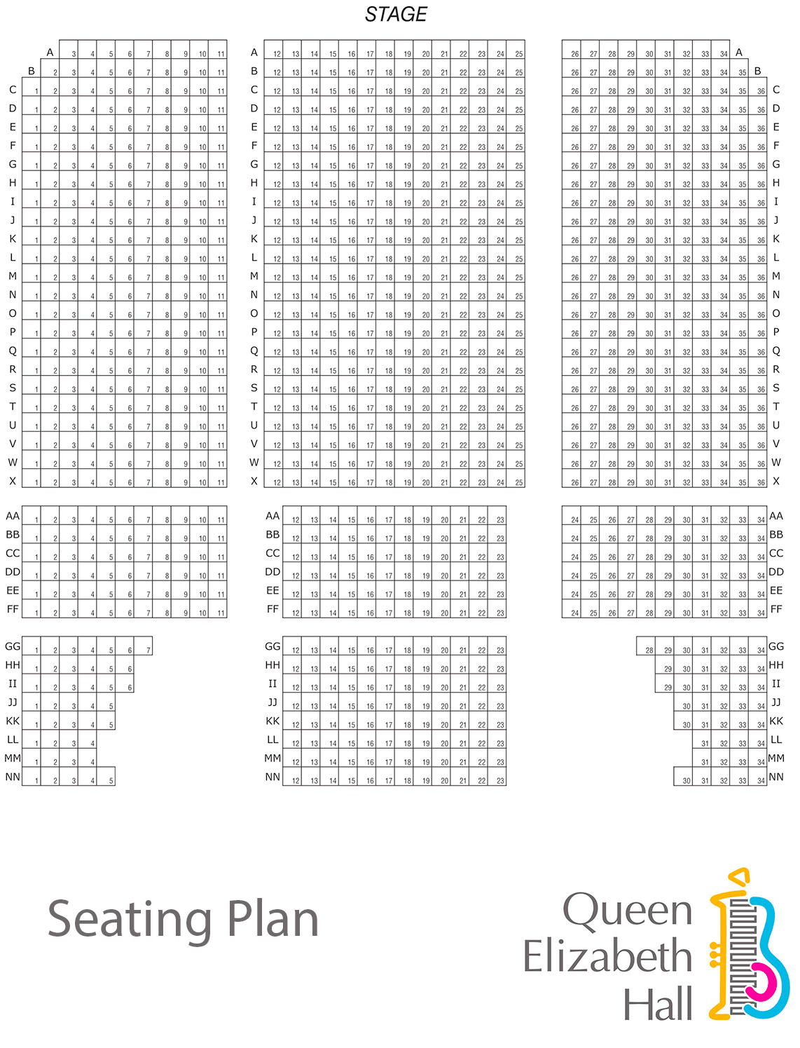 Qe Seating Chart